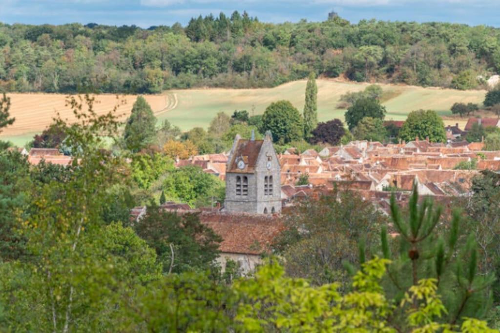 Belle Suite Dans Corps De Ferme - Logement Alicia Villiers-sous-Grez Esterno foto